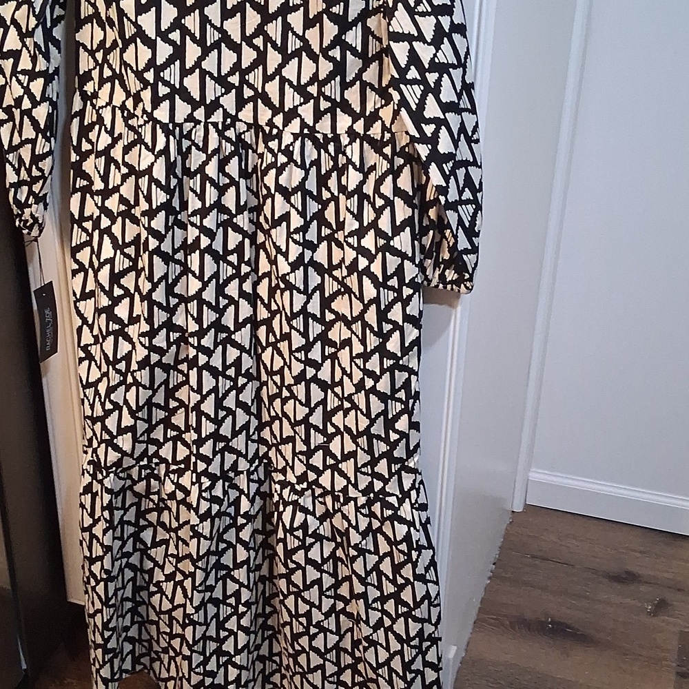 New! Rachel Zoe Abstract Print Maxi Dress - Picture 7 of 7
